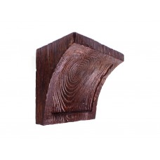 Консоль балка декоративная рустик EQ 025 classic темная 19х13
